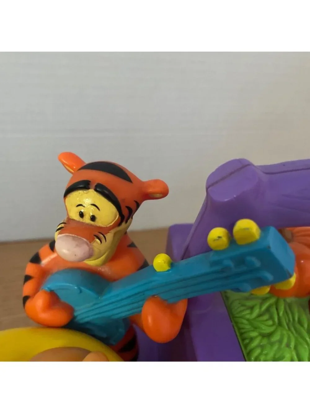 Vtg Disney Pooh Hayride Tape Recorder Piglet Microphone Tiger Electronics 1999